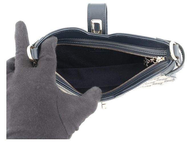 Borsa a Tracolla Gucci Moonside Mini GG Canvas - vista 5