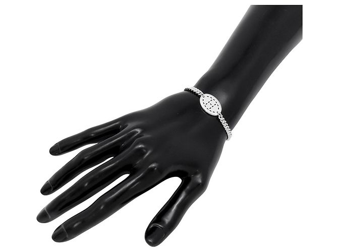 Hermès Bracciale Charm Hermes Point Sellier - vista 3