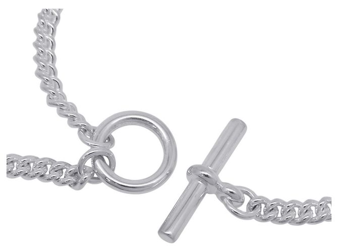 Hermès Bracciale Charm Hermes Point Sellier - vista 4
