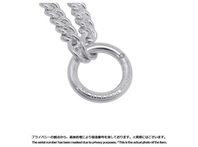 Hermès Bracciale Charm Hermes Point Sellier - vista 8