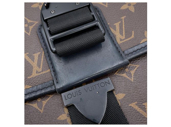 Borsa a tracolla Louis Vuitton Monogram Macassar Archie - vista 10