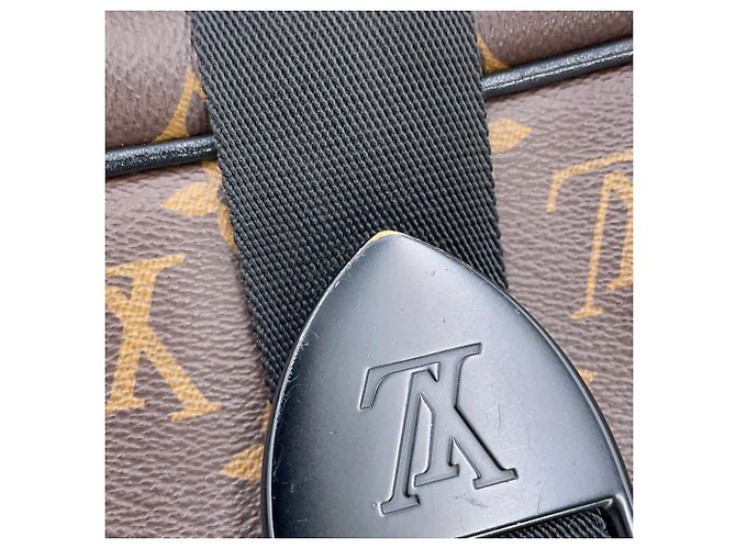 Borsa a tracolla Louis Vuitton Monogram Macassar Archie - vista 12