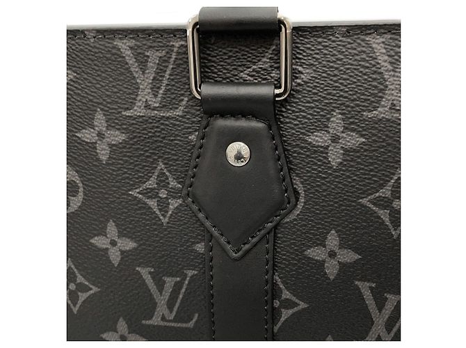Bolsa Louis Vuitton Monogram Eclipse Sac Plat - vista 11