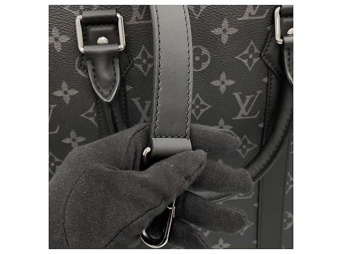 Bolsa Louis Vuitton Monogram Eclipse Sac Plat - vista 18