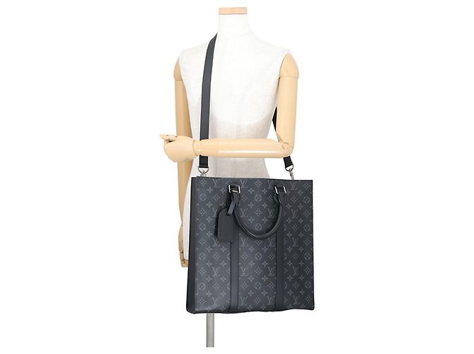 Bolsa Louis Vuitton Monogram Eclipse Sac Plat - vista 5