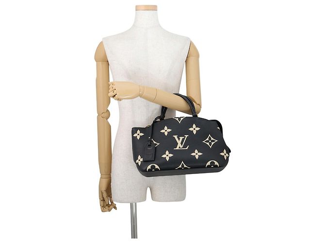 Borsa Louis Vuitton Bicolor Monogram Empreinte Petit Palais PM - vista 4