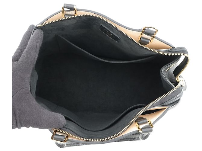 Borsa Louis Vuitton Bicolor Monogram Empreinte Petit Palais PM - vista 6