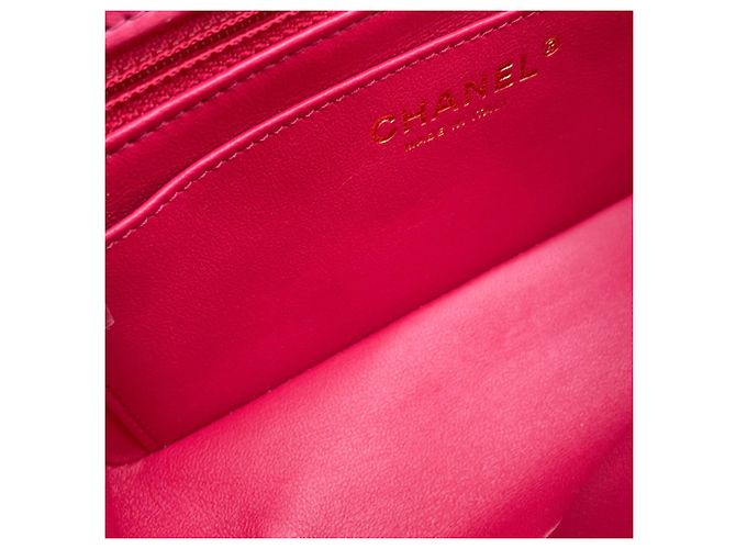 Borsa a tracolla Chanel Chain Matelassé 2.55 Mini - vista 11