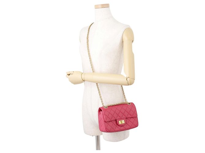 Borsa a tracolla Chanel Chain Matelassé 2.55 Mini - vista 5