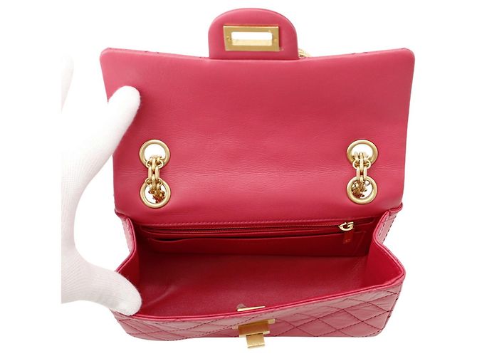 Borsa a tracolla Chanel Chain Matelassé 2.55 Mini - vista 6