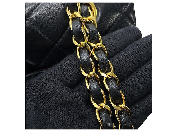 Borsa a tracolla Chanel Black Chain - vista 17