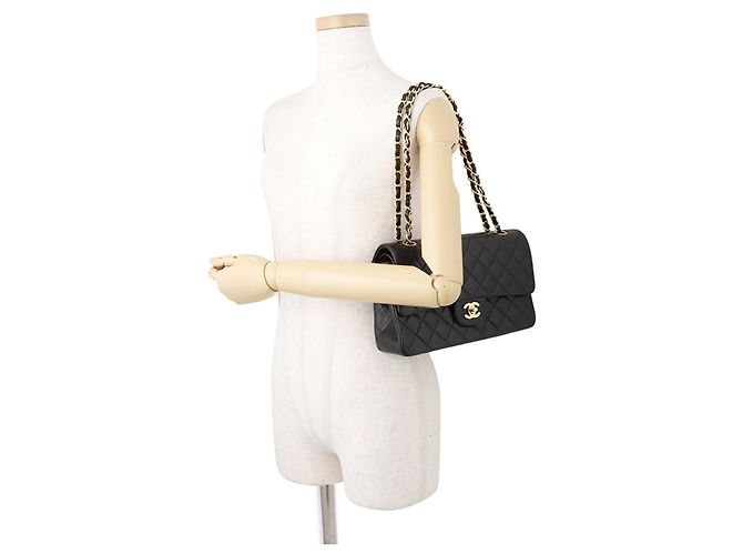 Borsa a tracolla Chanel Black Chain - vista 4