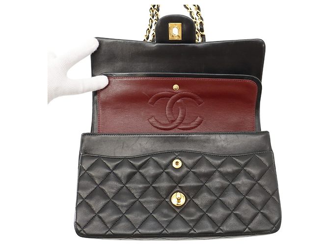 Borsa a tracolla Chanel Black Chain - vista 7
