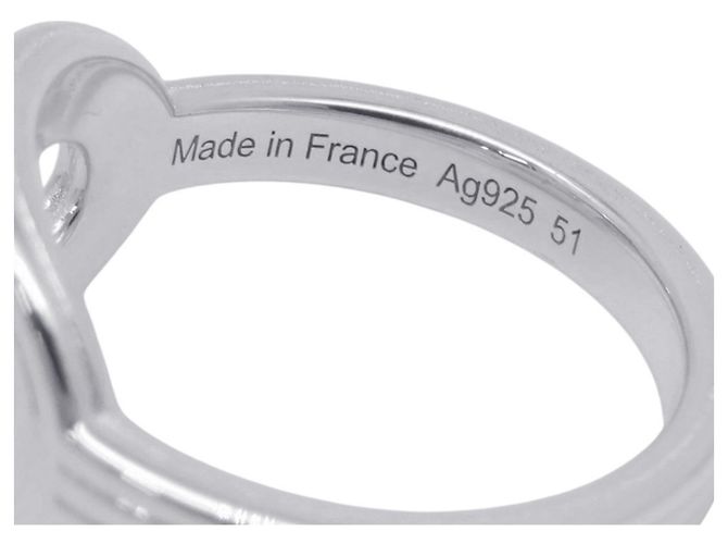 Chaîne d'ancre Hermès Hermes Chaine d'Ancre 24 Silver Ring - Ansicht 11