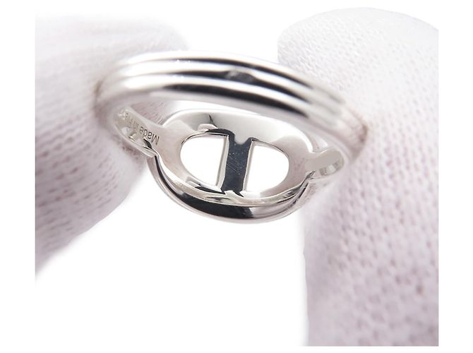 Chaîne d'ancre Hermès Hermes Chaine d'Ancre 24 Silver Ring - Ansicht 8