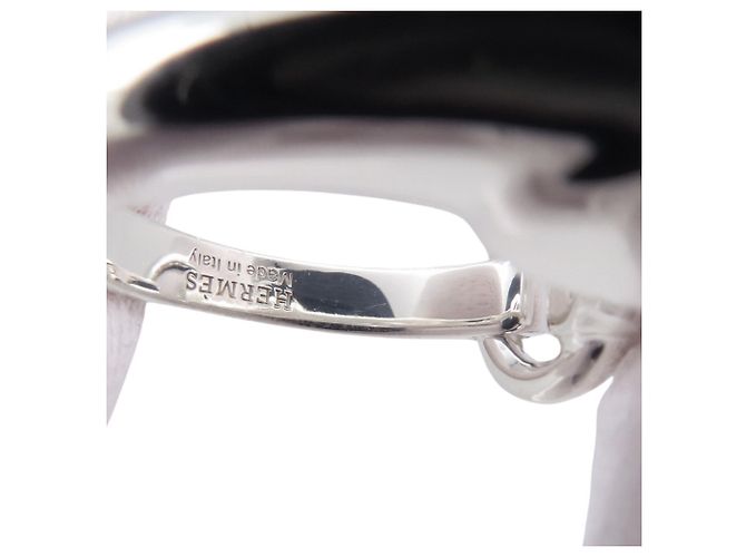 Hermès Hermes Galop Silberband Ring - Ansicht 8