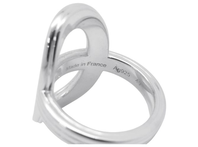 Chaîne d'ancre Hermès Hermes Chaine d'Ancre 24 Silver Band Ring - Ansicht 11
