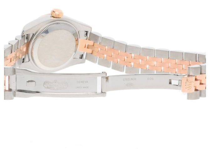 Reloj automático Rolex de oro rosa y acero inoxidable - vista 8