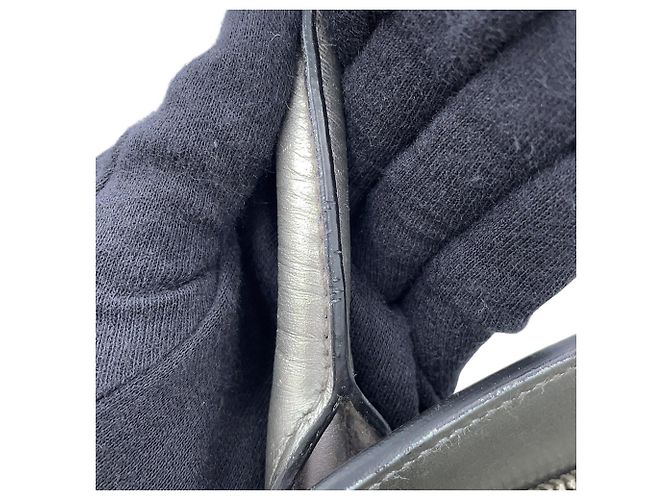 Borsa Prada in pelle argento - vista 13