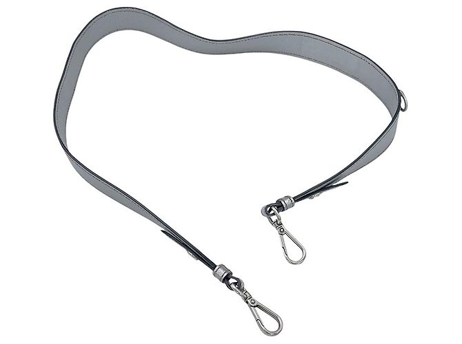 Borsa Prada in pelle argento - vista 17