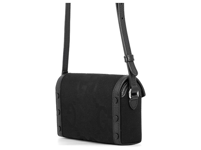 Borsa Gucci Horsebit 1955 Jumbo GG - vista 2