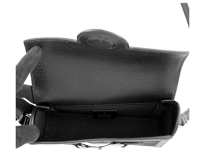 Borsa Gucci Horsebit 1955 Jumbo GG - vista 5