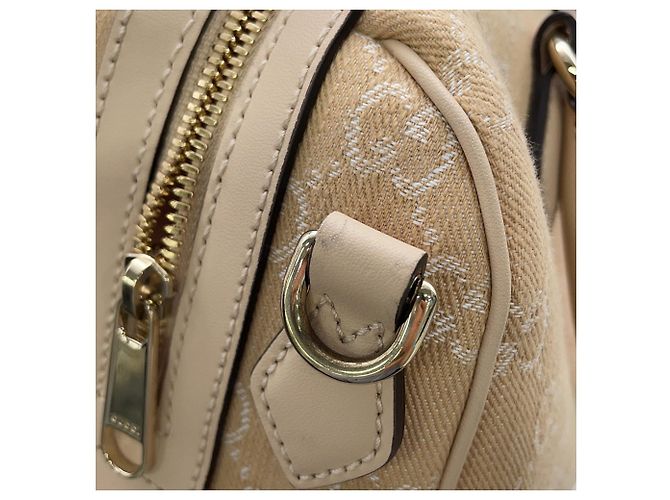 Borsa Boston Media Gucci GG Supreme Ophidia - vista 10