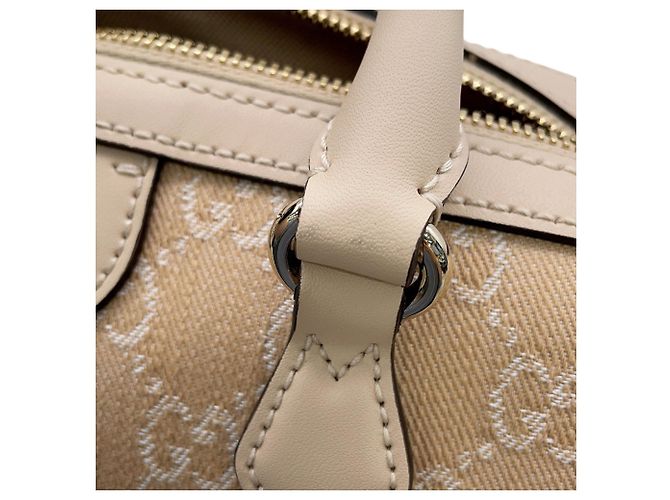 Borsa Boston Media Gucci GG Supreme Ophidia - vista 11