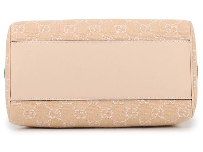 Borsa Boston Media Gucci GG Supreme Ophidia - vista 3