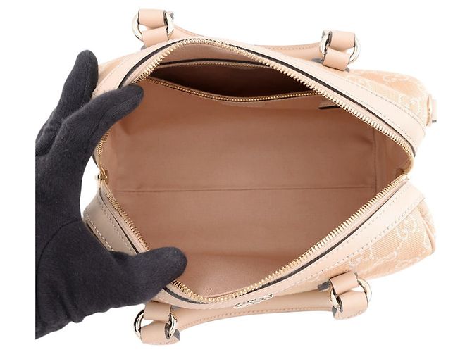 Borsa Boston Media Gucci GG Supreme Ophidia - vista 6