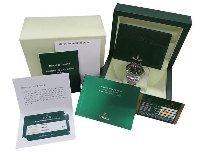 Orologio da uomo Rolex Submariner Date 16610LV - vista 7