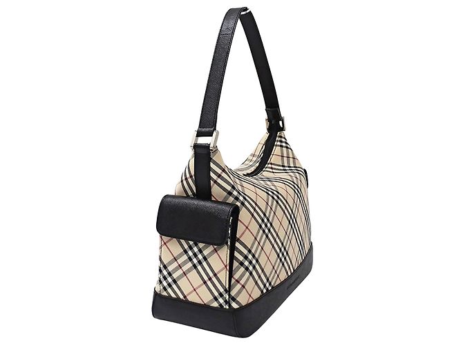 Borsa in tela Burberry - vista 4