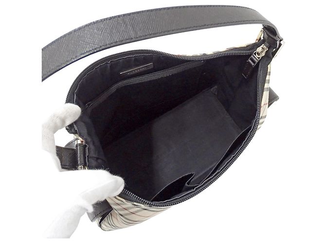Borsa in tela Burberry - vista 5