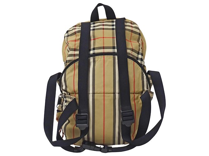 Marsupio e borsa a mano Burberry in nylon beige - vista 2