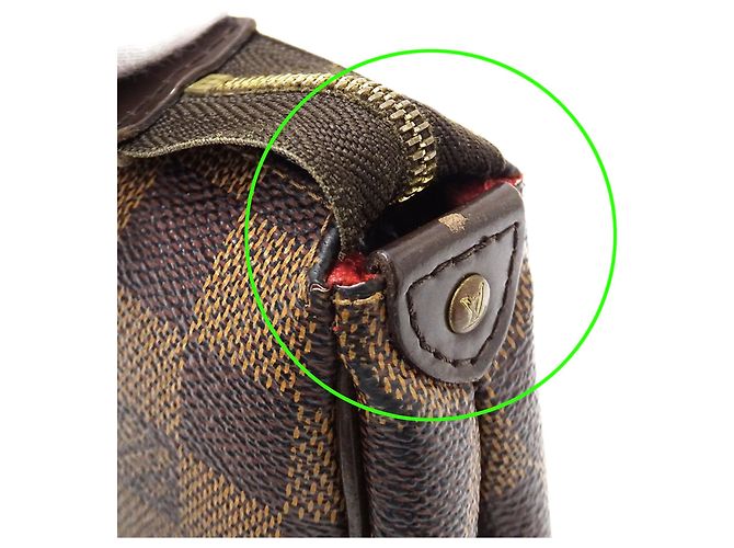 Borsa a mano Louis Vuitton Damier Canvas - vista 10