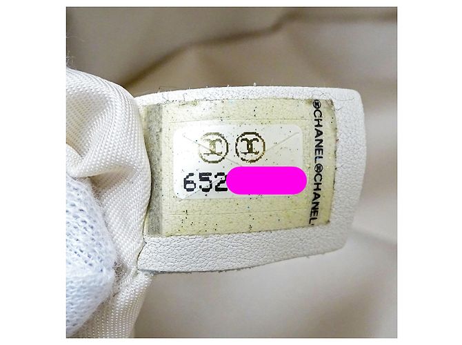 Borsa a mano Chanel in nylon rosa - vista 7
