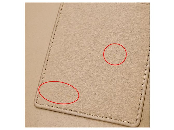 Borsa a mano Loewe in pelle beige - vista 10
