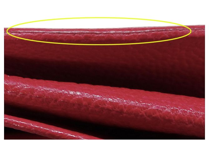 Hermès Monedero Hermes de piel Chevre rosa - vista 11
