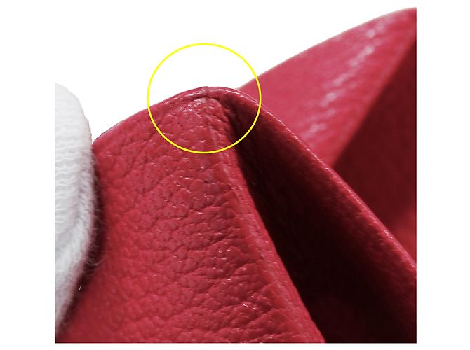 Hermès Monedero Hermes de piel Chevre rosa - vista 13