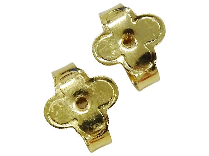 Pendientes de botón Louis Vuitton Gold - vista 5