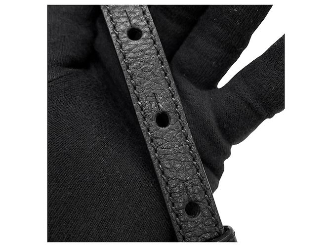 Borsa a mano Gucci GG Marmont in pelle nera - vista 12
