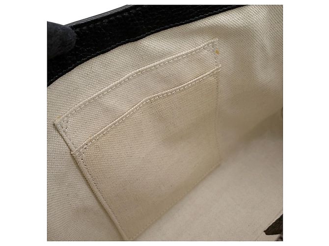 Borsa a mano Gucci GG Marmont in pelle nera - vista 7