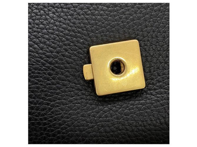 Borsa a mano Gucci GG Marmont in pelle nera - vista 9