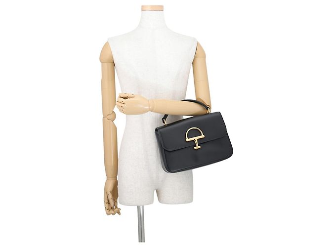 Borsa a mano media in pelle Gucci Siena - vista 4