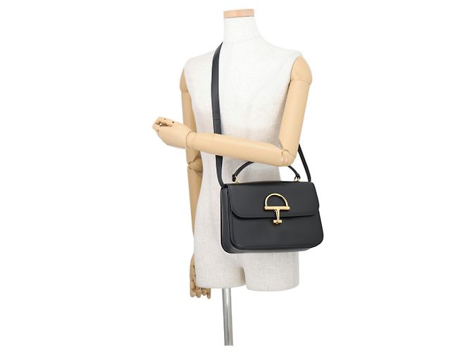 Borsa a mano media in pelle Gucci Siena - vista 5