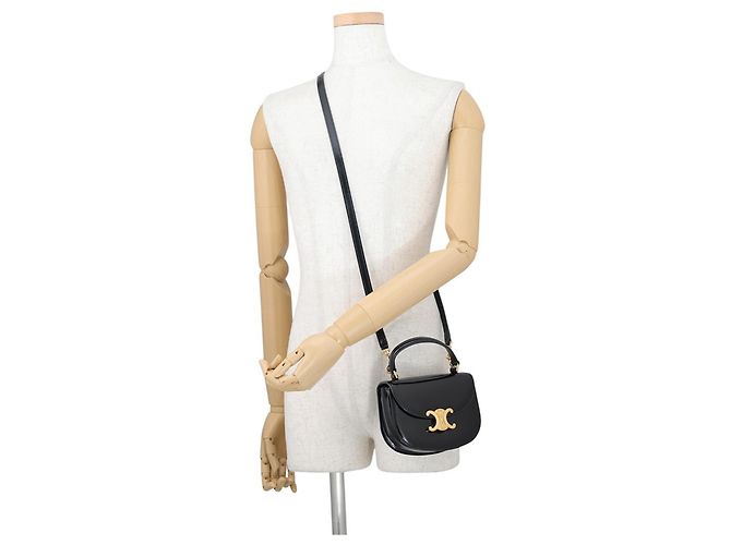 Céline Bolso Celine Boubasse Mini Triomphe - vista 5