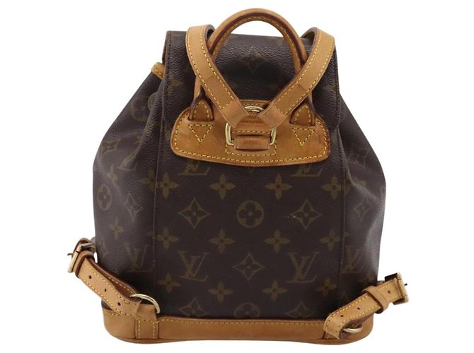 Louis Vuitton Vintage Montsouris Monogram Canvas PM - vue 2