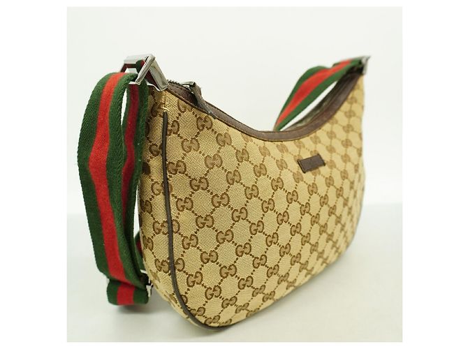 Borsa a Tracolla Gucci GG Canvas - vista 2
