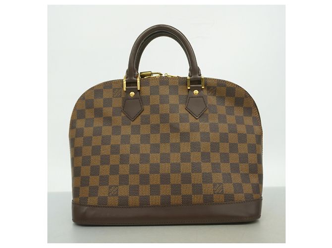 Borsa a mano Louis Vuitton Damier Alma N51131 Ebene - vista 10