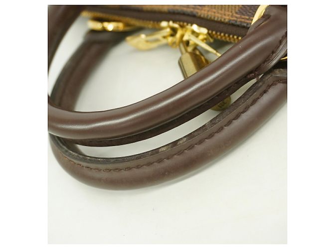 Borsa a mano Louis Vuitton Damier Alma N51131 Ebene - vista 7